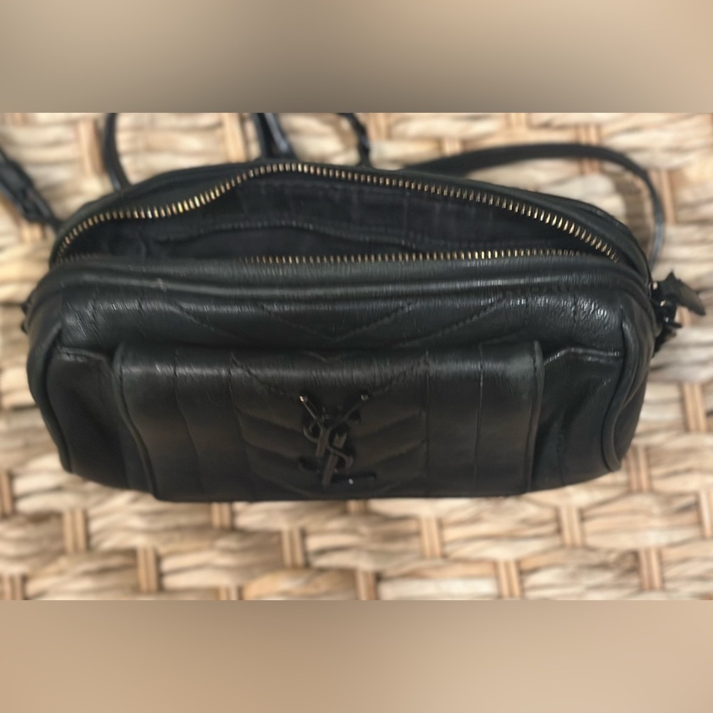 Saint Laurent Leather East West Rider